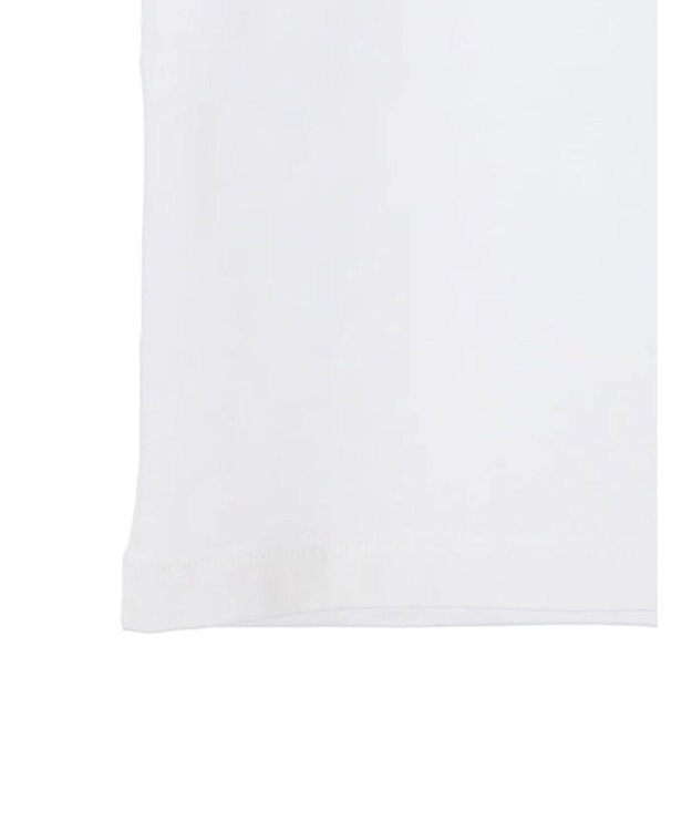 AMERICAN HOLIC 前後ロゴノースリーブカットプルオーバー Off White