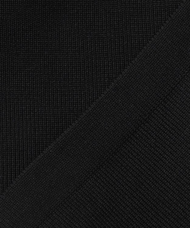 組曲 S 【組曲×setsuko sagittaire】ボンボンフラワーニット カーディガン ブラック系