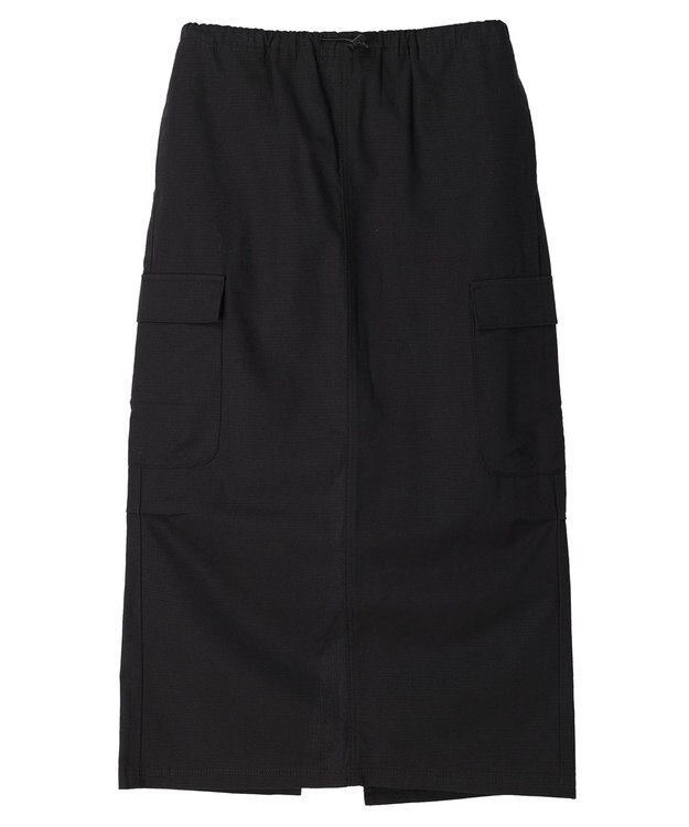 Green Parks ・Ｄｏｕｂｌｅ　Ｆｌａｇｓ　ミニリップカーゴスカート Black