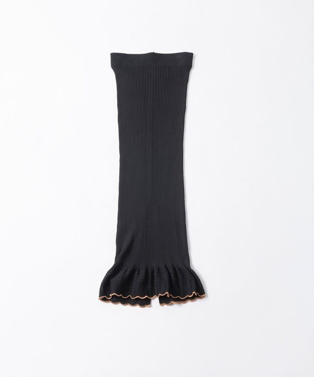 TRICOTE リブニットスカート 99BLACK