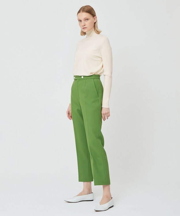 BEIGE， FIG / テーパードパンツ Leaf Green