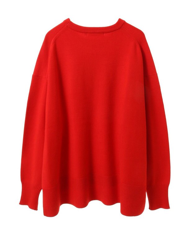 AMERICAN HOLIC バイパチサイドスリットニットプルオーバー Red