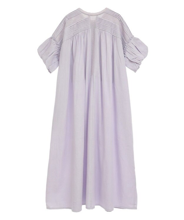 CRAFT STANDARD BOUTIQUE クロッシェレースピンタックワンピース Purple