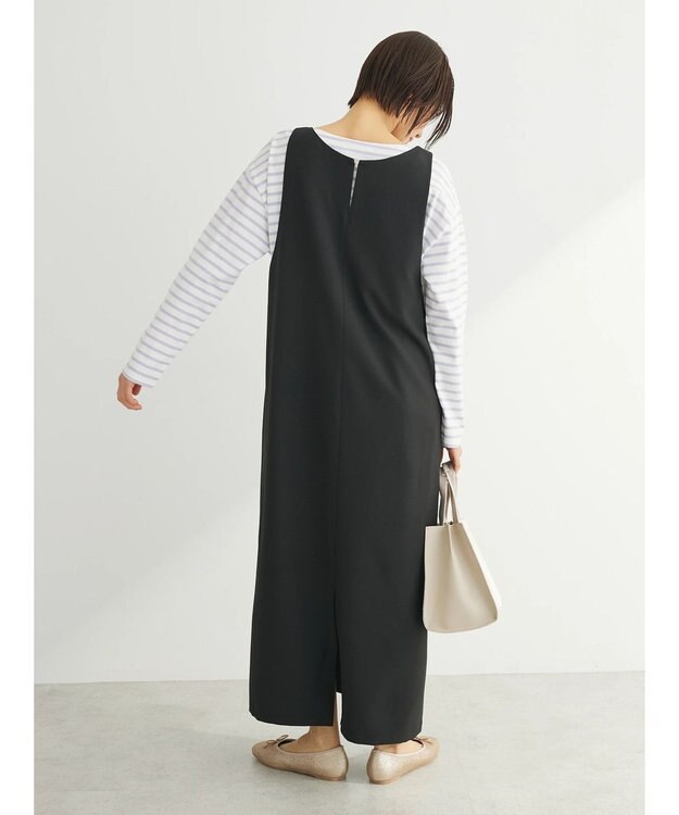 Green Parks 前後２ｗａｙハイスペックジャンパースカート Black