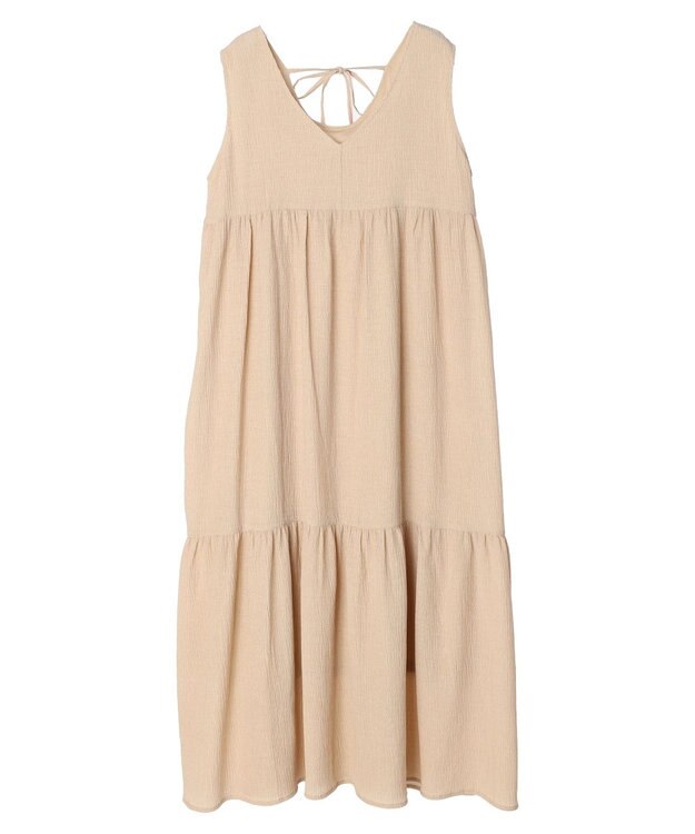 Green Parks ・ＥＬＥＮＣＡＲＥ　ＤＵＥヨウリュウティアードワンピース Beige