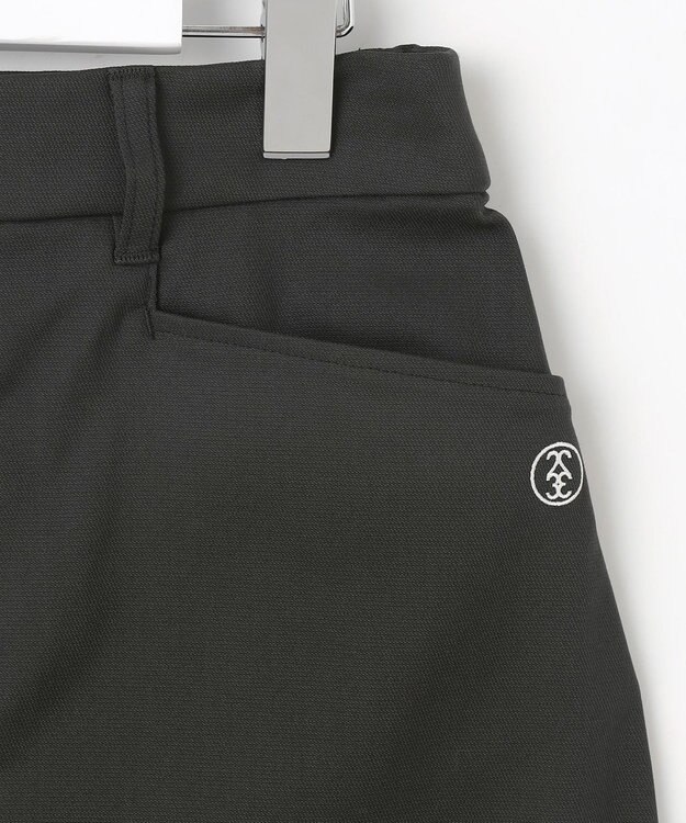 23区GOLF 【WOMEN】ベーシック台形シルエットスカート ブラック系