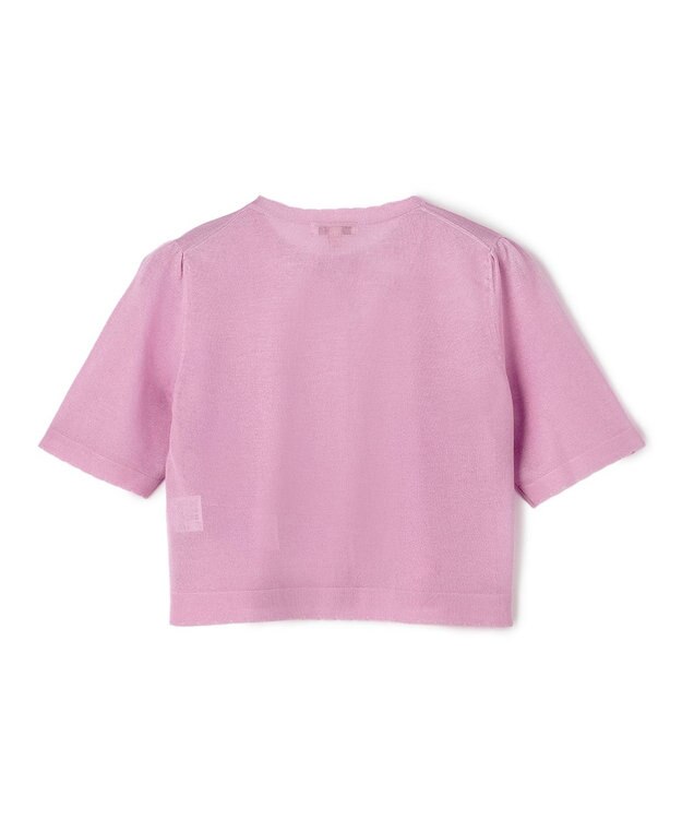 TOCCA 【星風まどかさん着用】SHEER JEWEL KNIT シアーニットカーディガン ライラック系