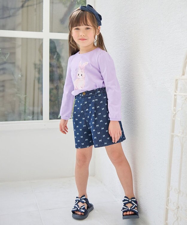 ANY KIDS デニムショートパンツ インディゴ