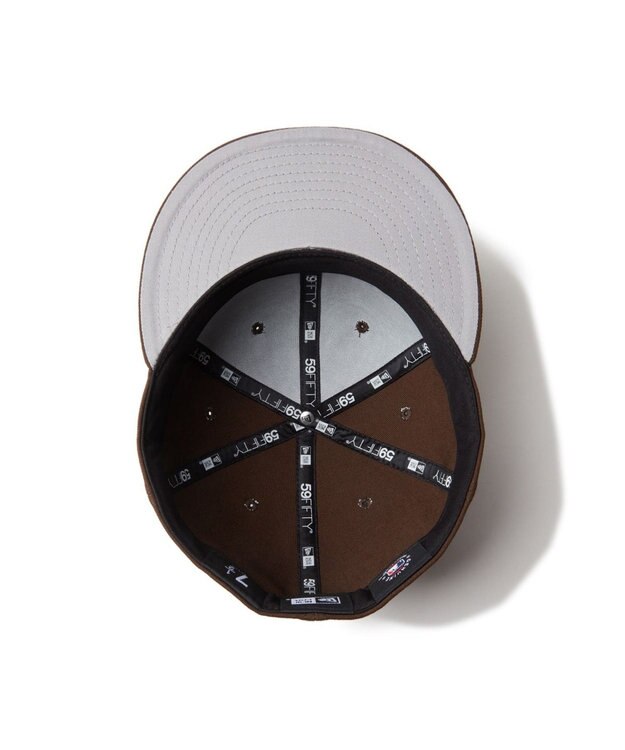 WEGO 【ユニセックス着用ITEM】NEWERA　5950　MLB　VISOR　LOGO ブラウン