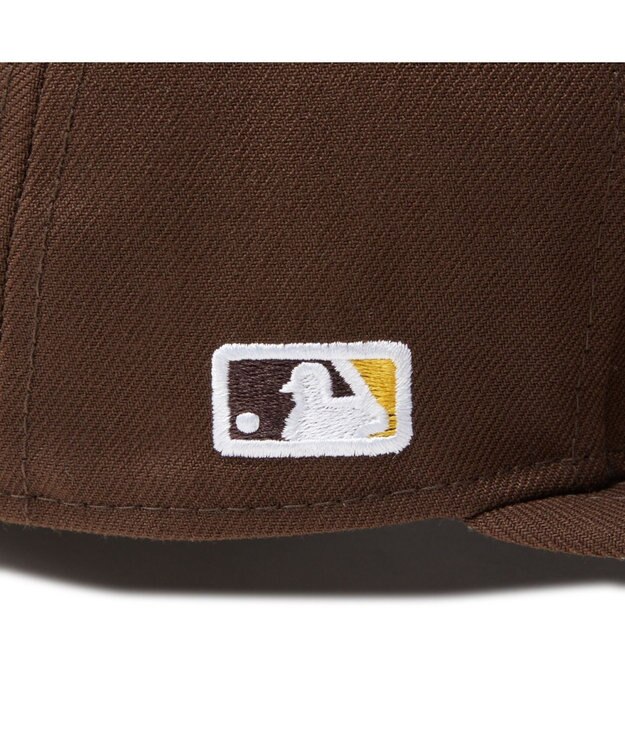 WEGO 【ユニセックス着用ITEM】NEWERA　5950　MLB　VISOR　LOGO ブラウン