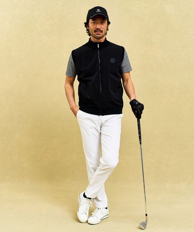 23区GOLF 【MEN】ウエストにジャストフィット ウエストムーブ パンツ 選べる5色展開 ホワイト系