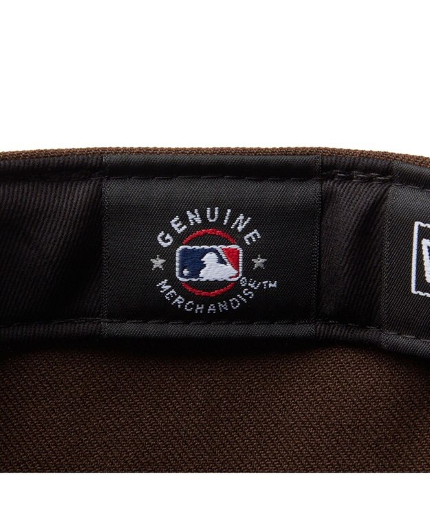 WEGO 【ユニセックス着用ITEM】NEWERA　5950　MLB　VISOR　LOGO ブラウン