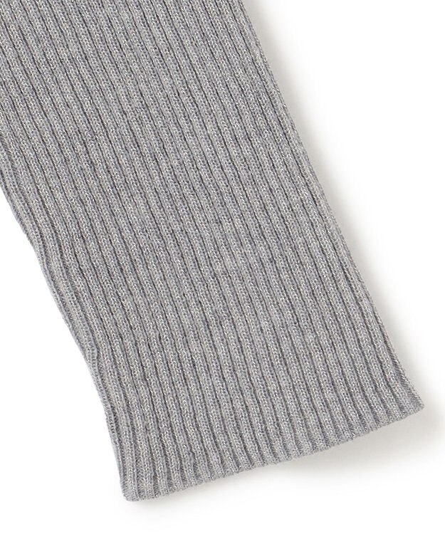 BEIGE， 【洗える】LA MONNAIE / ラメタートルニット Silver