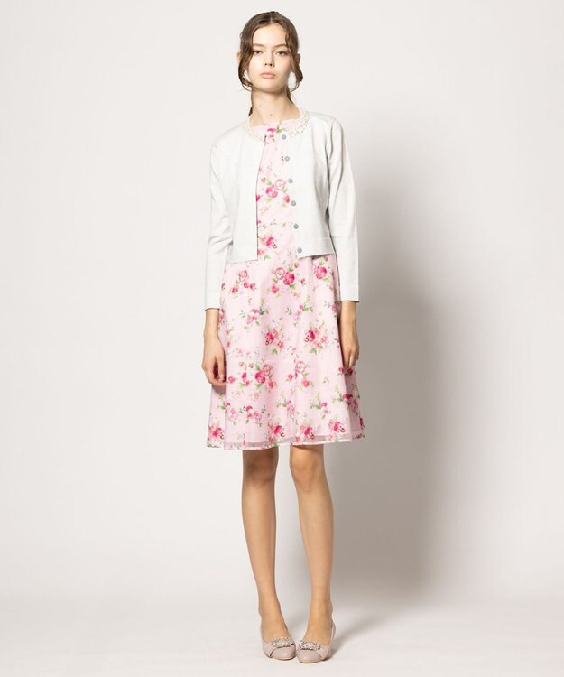 TOCCA 【洗える】SAND CASTLE カーディガン シルバー系