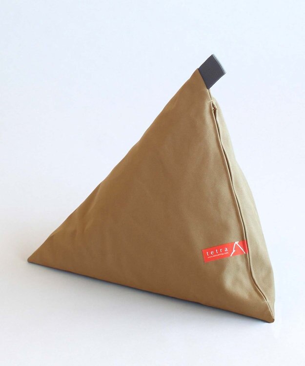 ビーズクッション tetra 8号帆布 ビーズクッション（ミニサイズ） ベージュ