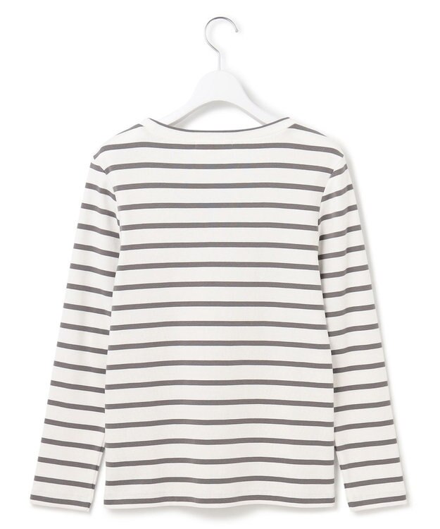 23区 L 【SLOW/一部店舗限定】ミドルフライスジャージー 長袖カットソー ライトグレー系1