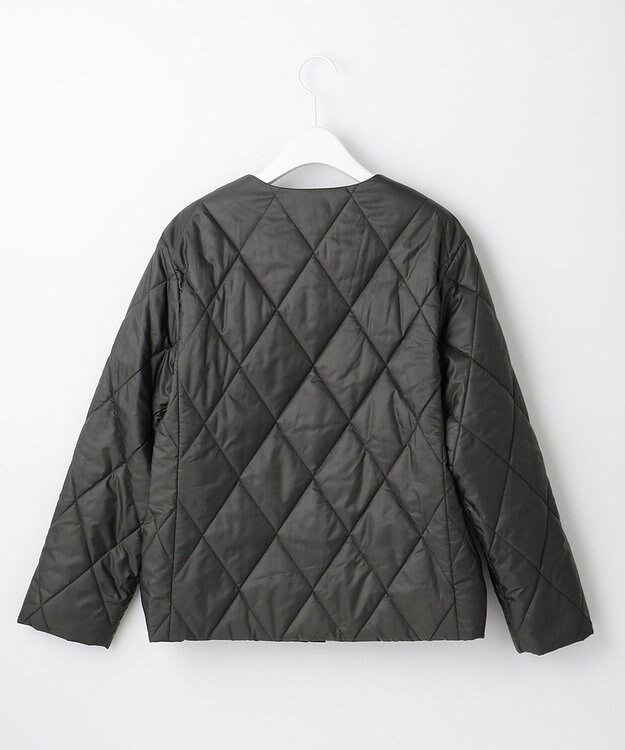 J.PRESS LADIES L 30デニール高密度タフタII キルティングコート グレー系