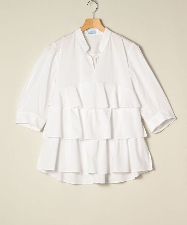 ONWARD Reuse Park 【組曲】ブラウス秋冬 オフホワイト