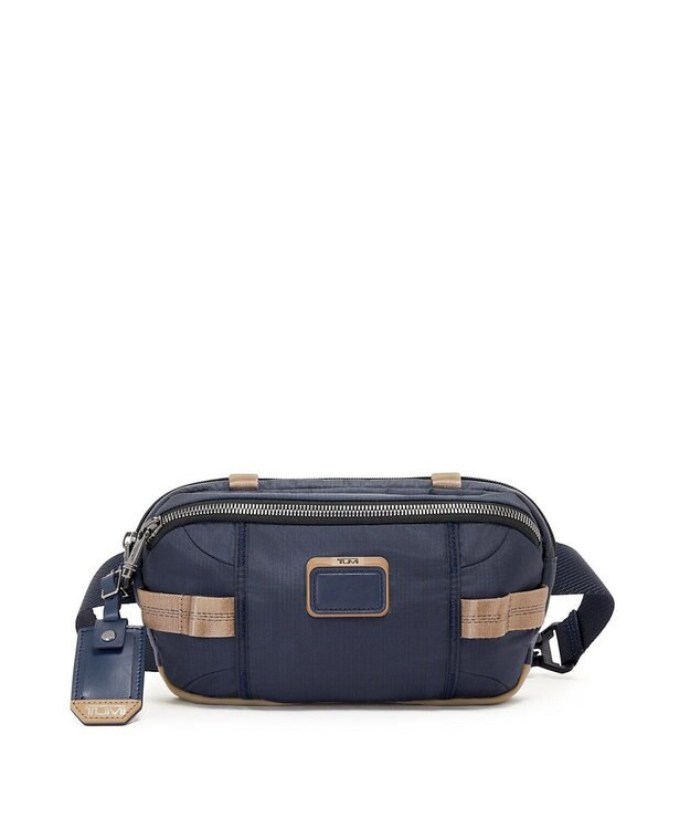 TUMI メンズ  ALPHA BRAVO 「ペイトン」バイク・スリング MIDNIGHT NAVY/KHAKI