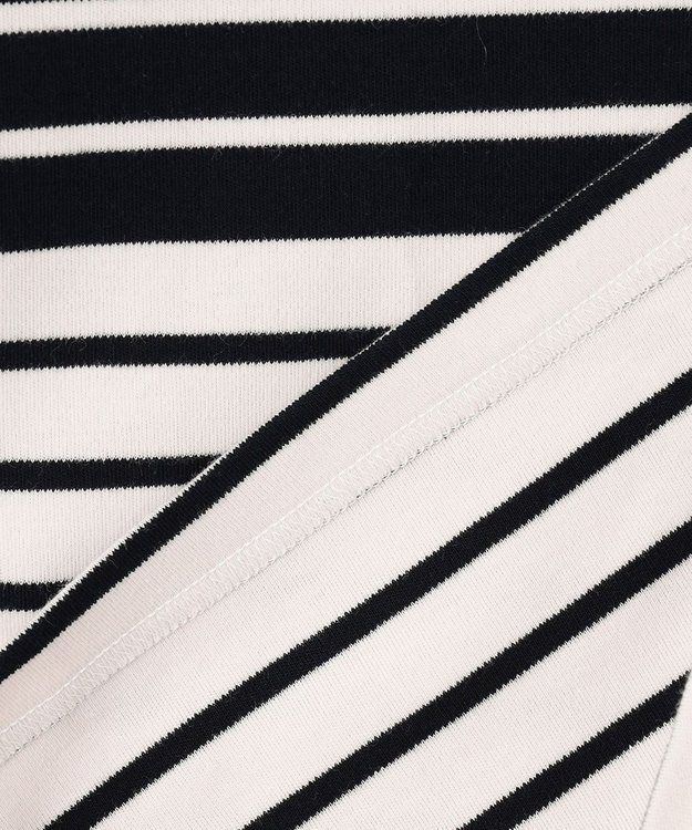 23区 S 【Oggi4月号掲載/洗える】Armor-lux バイカラーボーダー カットソー ネイビーxアイボリーボーダー