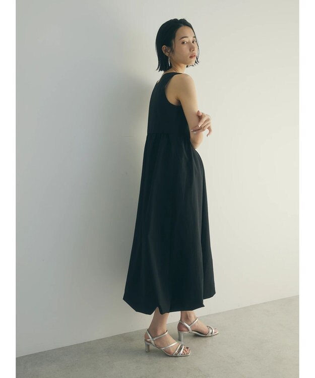 Green Parks armonia.バルーンワンピース Black