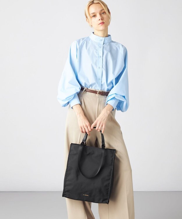 LA BAGAGERIE 縦長スクエアトート ブラック