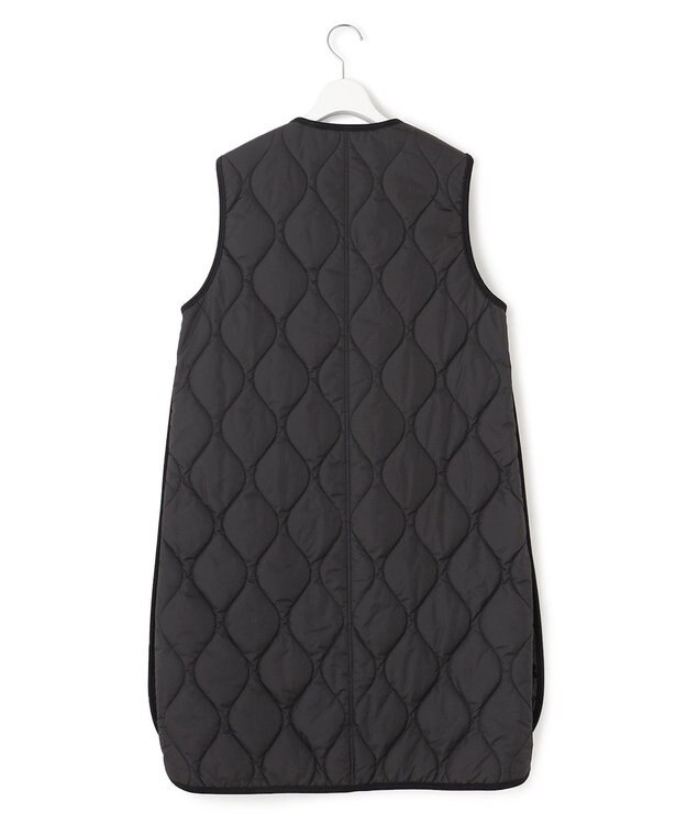 23区 【撥水加工】中綿 パディング ジレ ブラック系