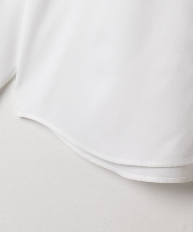 WEGO タイ付きシャツ(LS) ホワイト