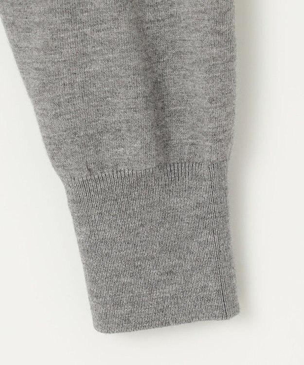 JOSEPH ABBOUD 【新色追加】チクチクしない SNOWYクルーネックニット ライトグレー系