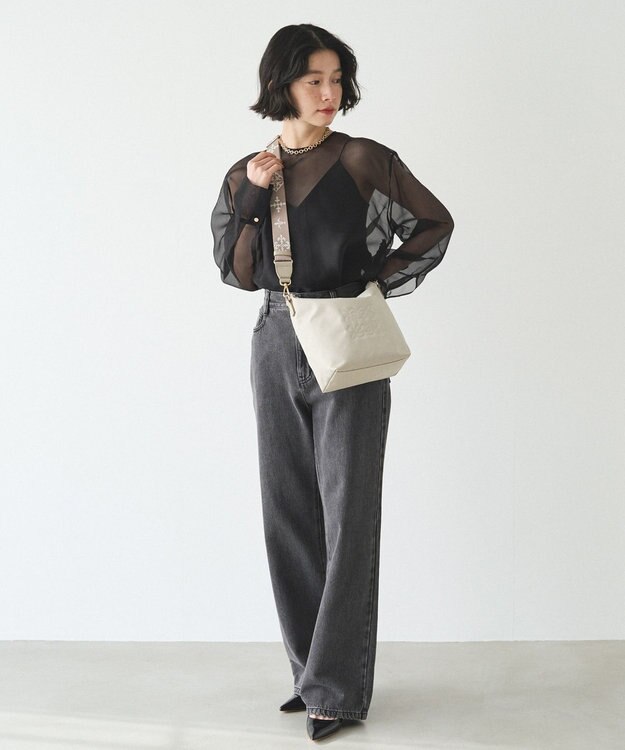 russet 《WEB限定》スタンダードミニショルダーバッグ <コーデュラナイロン>(CE-1719-WEB) L.Greige