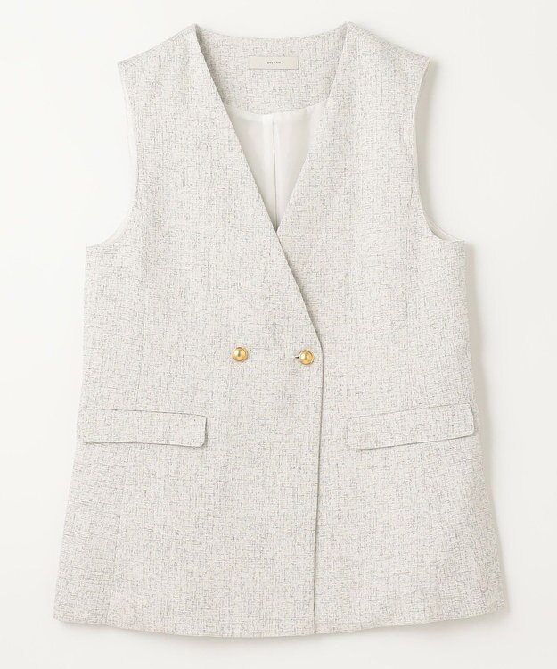 ANY ツィードライクブッチャージレ ライトグレー系