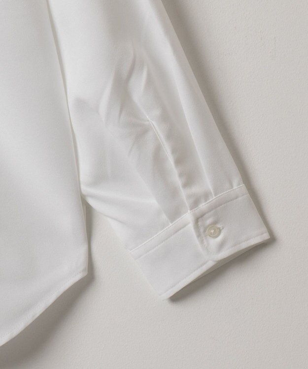 WEGO タイ付きシャツ(LS) ホワイト