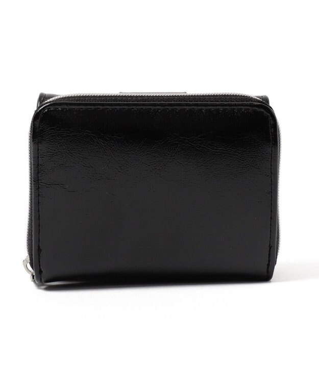 WEGO ハトメベルトフラップウォレット ブラック