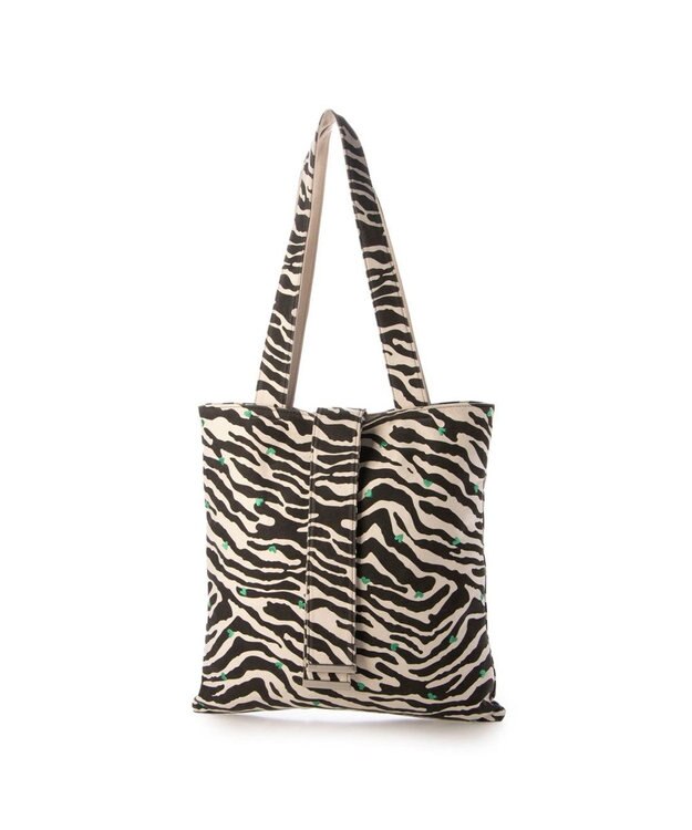 UNBILLION カカトゥ kakatoo / ハートエンブロイダリートート ゼブラ