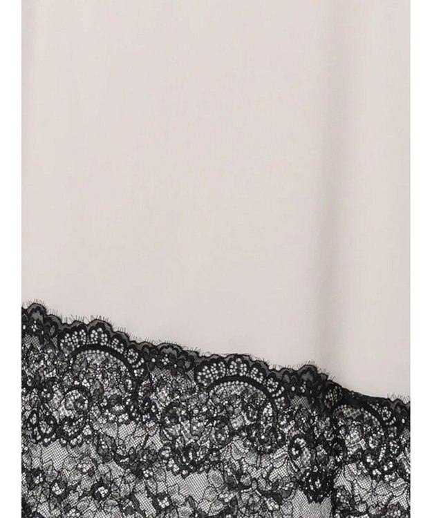 Te chichi イレギュラーヘムレイヤードレースキャミ グレー