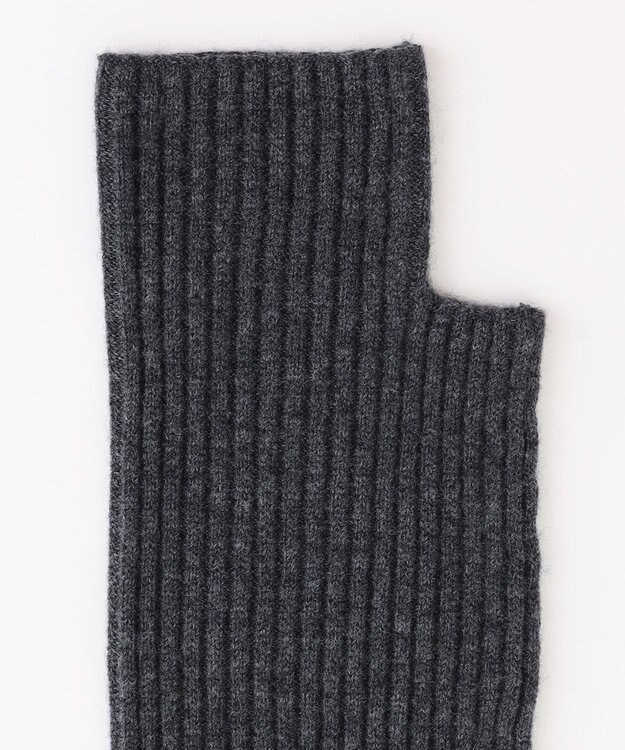 ICB カシミヤブレンド ニットグローブ ミディアムグレー