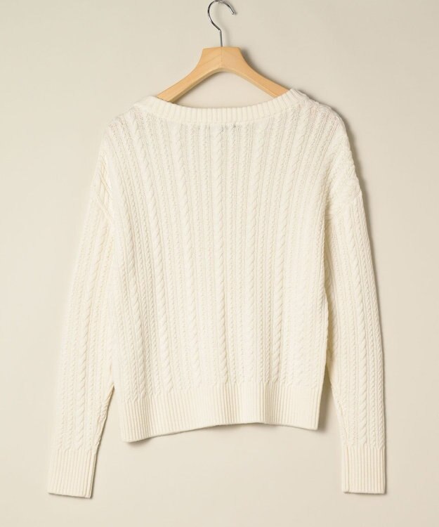 ONWARD Reuse Park 【23区】ニット秋冬 オフホワイト