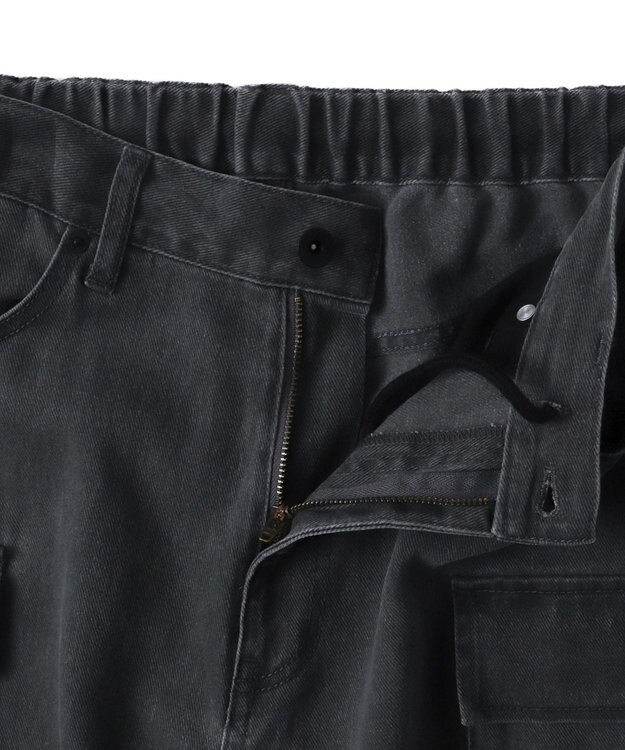 WEGO マルチポケットワイドカーゴパンツ スミクロ