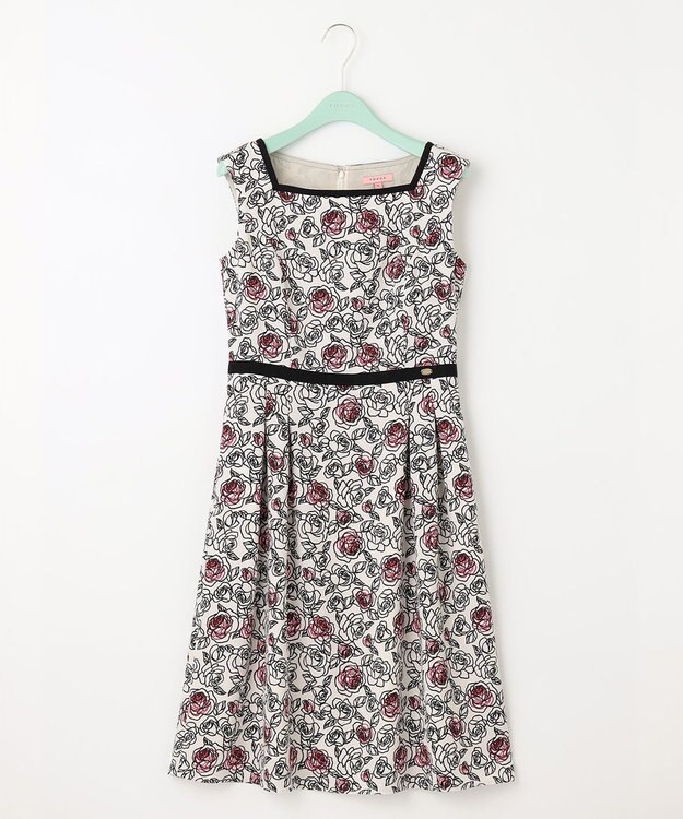 TOCCA 【消臭＆洗える！】NEW YORK CITY ROSE ドレス アイボリー系5