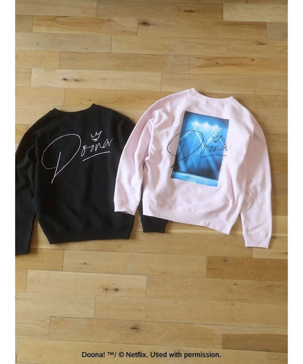 Green Parks ●ＤＯＯＮＡ！　ロゴｐｔスウェット Light Pink