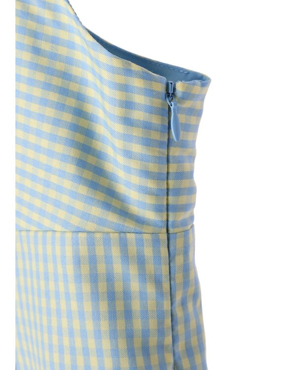 earth music&ecology チェックマーメイドキャミワンピース Black