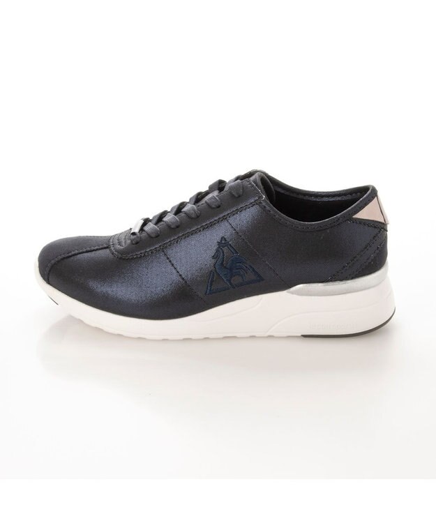 Riz raffinee <Riz raffinee>【le coq sportif×Riz raffinee】厚底スニーカー ネイビービー