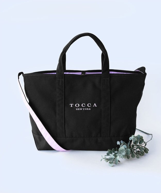 TOCCA 【WEB&一部店舗限定】SANA TOTE L トートバッグ L ブラック系