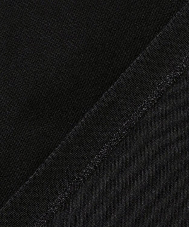 23区 【洗える】JANE PACKERコラボ フォトプリント Tシャツ ブラック(PHOTO)