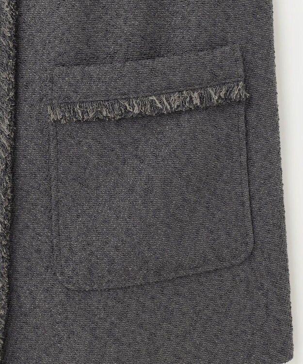 自由区 【カタログ掲載】ブライトリングツイード ジレ スレート