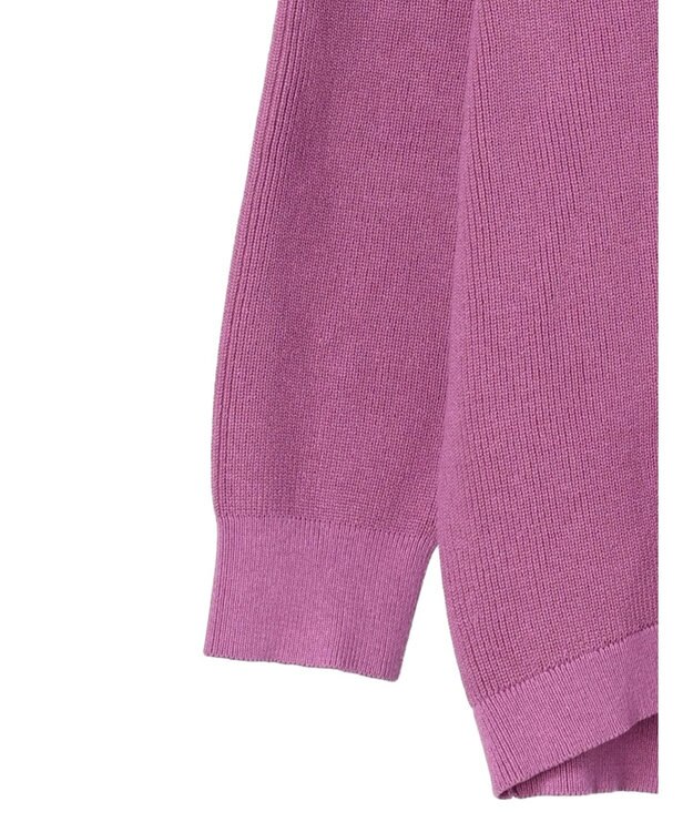 AMERICAN HOLIC Ｖネック片畦ニットプルオーバー Pink