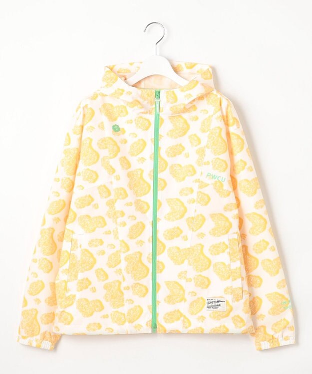 PW CIRCULUS 【撥水加工/ストレッチ】【WOMEN】アニマルドットブルゾン ゴルフウェア レディース イエロー系5