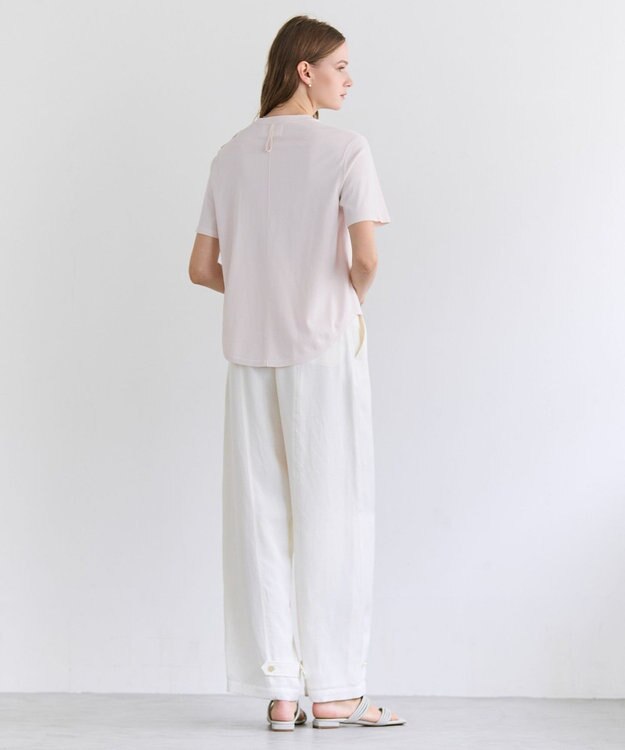 BEIGE， NADIA / ストレッチ メタルボタンニット Pink