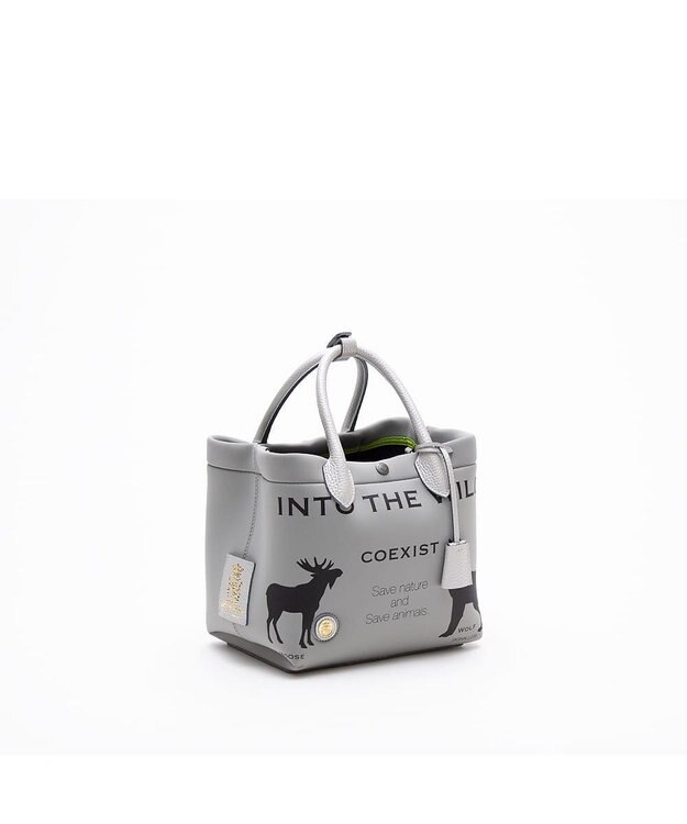 A.D.M.J. 【魔法のように軽い】マジックライト/キューブトート21cm(Dカン＋) GRIS,M