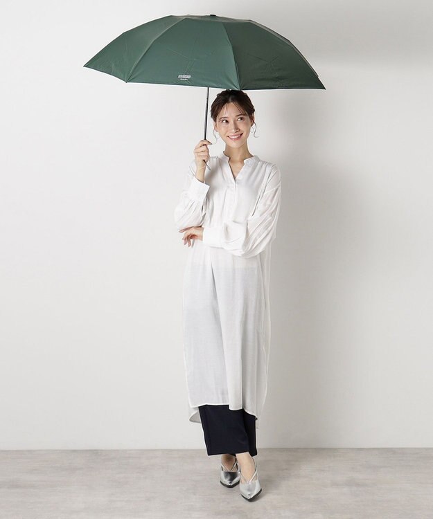 MOONBAT 【晴雨兼用/UVカット率99%】マッキントッシュ フィロソフィー (MACKINTOSH PHILOSOPHY)  折りたたみ日傘 バーブレラ サンプロテクトシリーズ（SUNPROTECT） 60cm グリーン